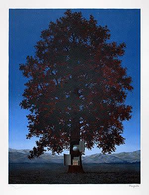 Rene Magritte La Voix du Sang, 2003 Lithograph 30.62 X 22.87 inches Edition of 300 Signed ‘Magritte’ in facsimile in graphite color in the lower right margin. Signed in pencil in the lower left margin by the representative of ADAGP representing the Magritte Succession, Mr. Charly Herscovici. For sale at VFA