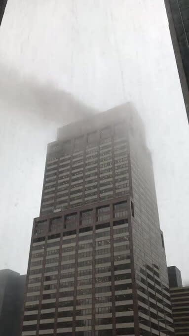 The Equitable Building fire, June 10, 2019.