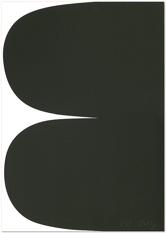 Ellsworth Kelly Untitled ( for Obama), 2012 Lithograph 14h x 10w in 149/150 For sale at VFA