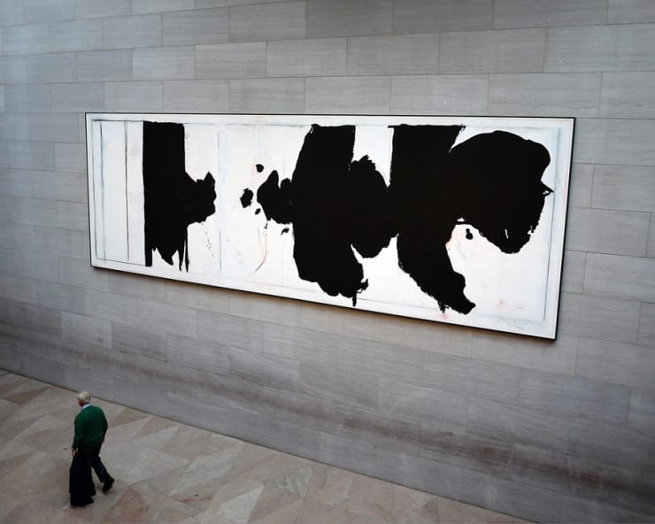 Robert Motherwell, Reconciliation Elegy, at the National Gallery of Art East Building on the National Mall in Washington, DC Photo by by Kim Eriksson is licensed under CC BY 2.0. Taken January 7, 2013