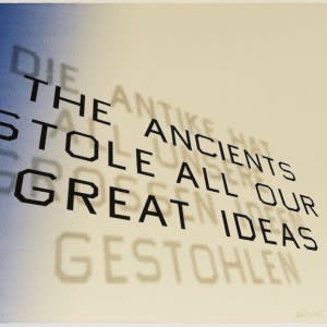 Available at VFA: Ed Ruscha, Mark Twain Quote, 2012 Lithograph, 16 X 22 in., Edition of 60