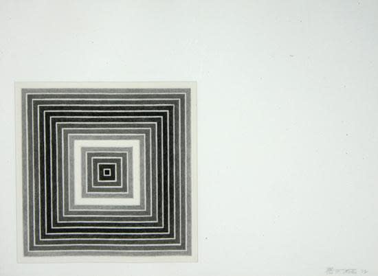Available at Vertu Fine Art: Frank Stella Sharpesville from “Multicolored Squares”, 1973 Offset Lithograph, 16 X 22 in., Edition of 100