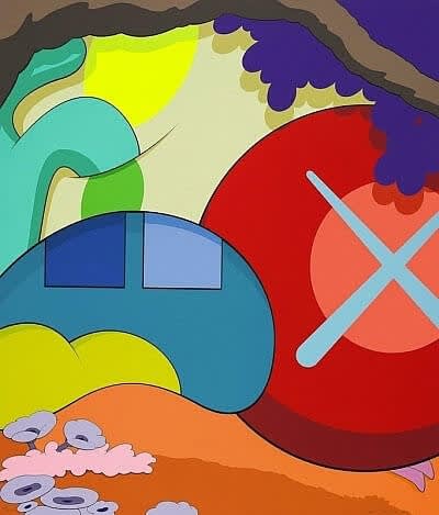 KAWS You Should Know I Know, 2015 Screenprint 37.50h x 32w in 184/250 Available at VFA