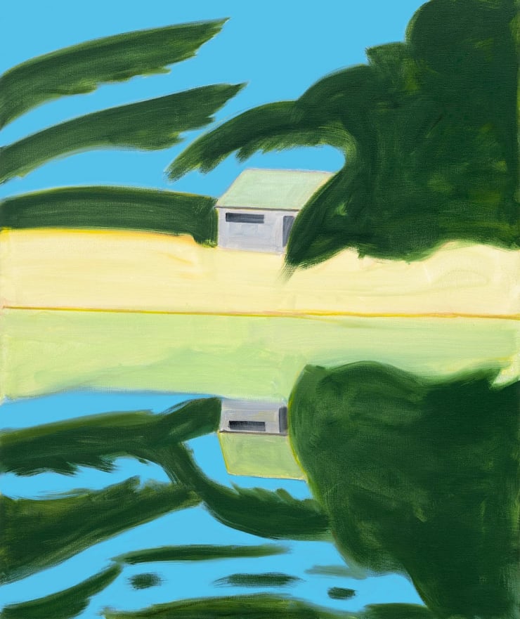 Alex Katz Refections 2, 2021 Archival Pigment ink on innova Etching 47h x 39.50w in 100 Available at VFA