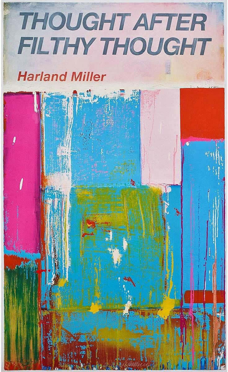 Harland Miller Thought After Filthy Thought, 2019 Etching with Relief printing 58.60h x 35.30w in 74/75 HM003