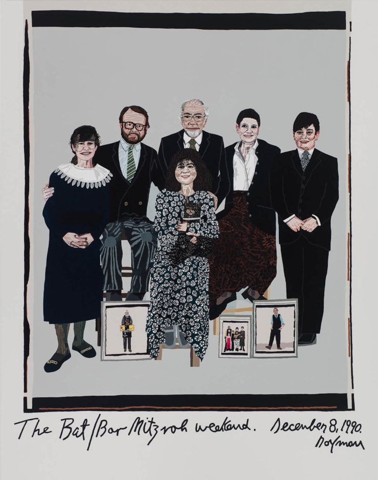 Jonas Wood The Bat/Bar Mitzvah Weekend, 2016.