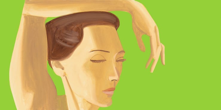 Alex Katz After Degas, 2019 35h x 75w inches 150 For sale at VFA