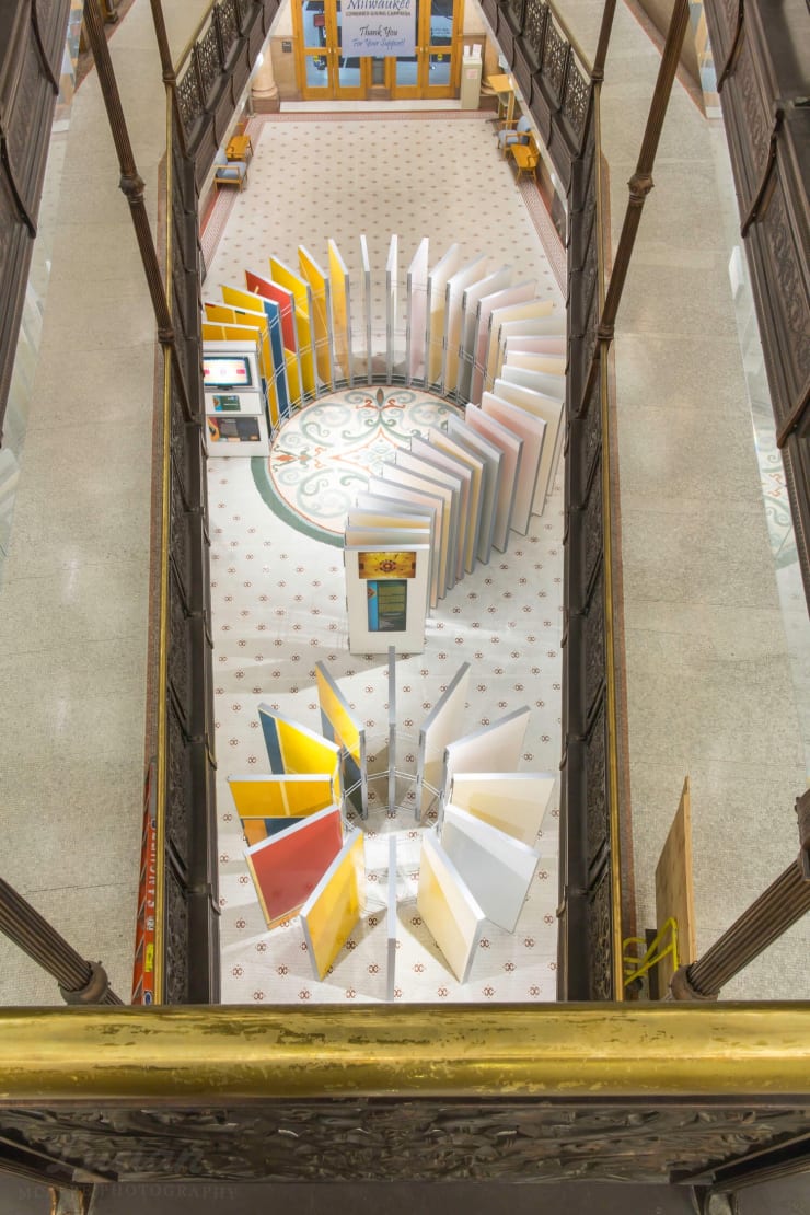 Robert Indiana’s MECCA Sculpture at Milwaukee’s City Hall, 2013