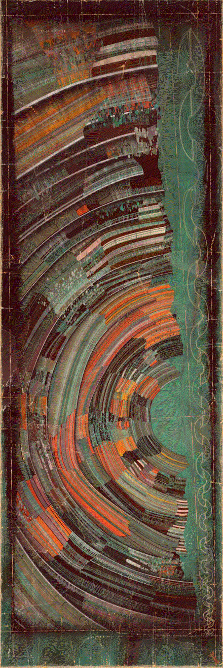 Harvey Rayner COVEHITHE, 2023 Archival ink on Hahnemühle German Etching Paper, 310gsm with hand-torn Deckled Edge 60 x 20 in 152.4 x 50.8 cm Available at VFA