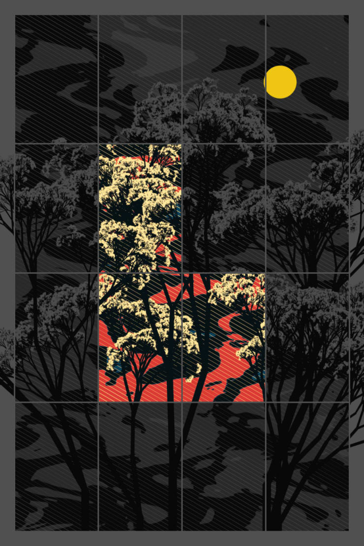 Rob Scalera Fenestra, 2023 Unique Series of 150 Algorithmic Design 1800 × 2700 px