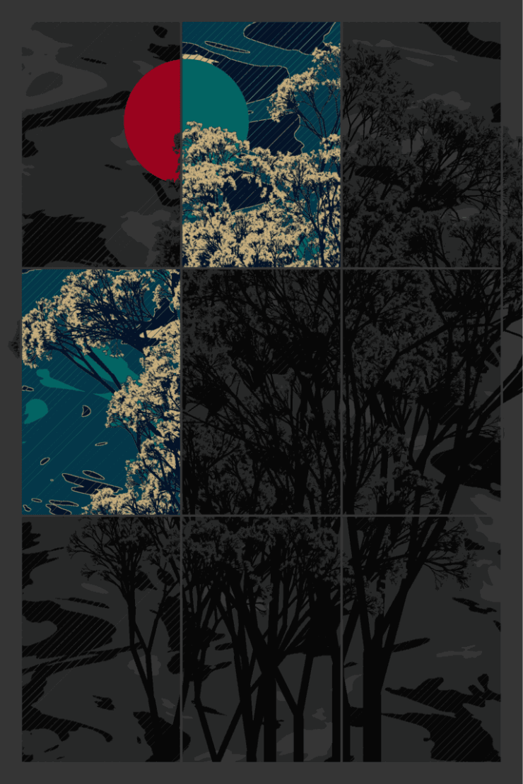 Rob Scalera Fenestra, 2023 Unique Series of 150 Algorithmic Design 1800 × 2700 px