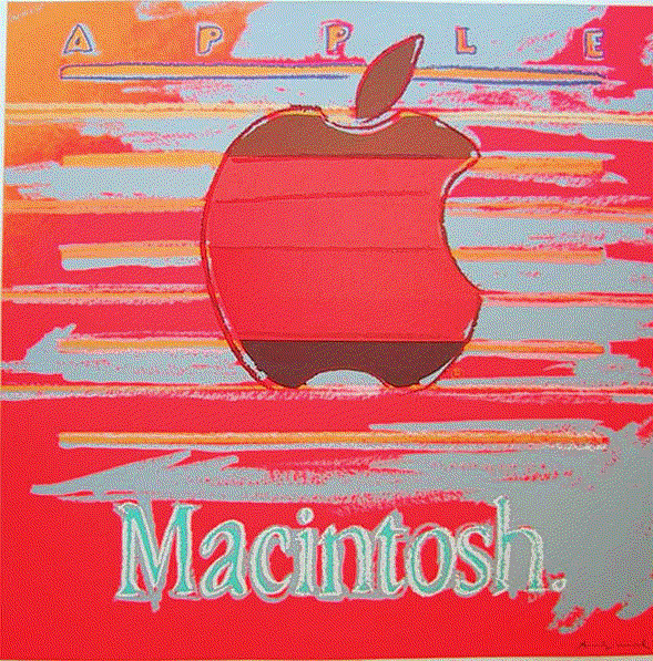 Andy Warhol Apple, from the Ad Series, 1985