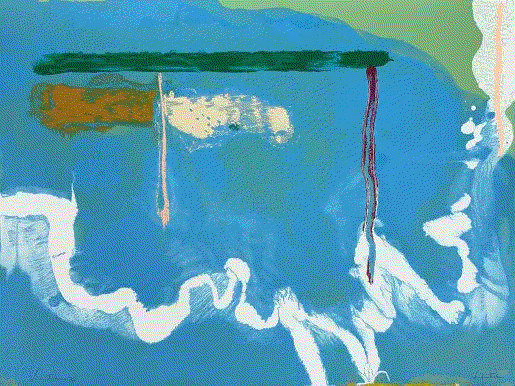 Helen Frankenthaler Skywriting, 1997 Signed and numbered in Pencil Screenprint in colors on wove paper 30 x 40 in 76.2 x 101.6 cm Available at VFA