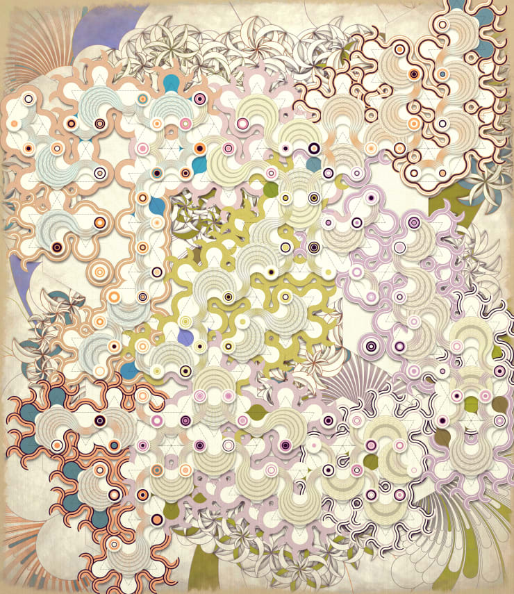 Harvey Rayner Quasi Dragon Studies — A composite generative art series and experimental model for Web3 community co-creation, 2023