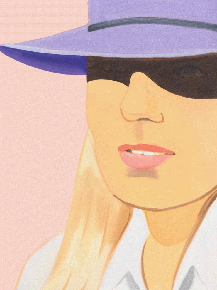 Alex Katz SUNRISE 1, 2022 Archival pigment ink print, hand varnished on Innova Etching Cotton Rag 315 gsm 54 x 40 1/2 inches 87/100 Available at VFA