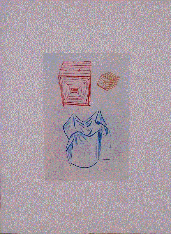 David Salle PAPER LANTERNS FROM THE HENRY GELDZAHLER PORTFOLIO, 1998 Intaglio 30 x 22 ins 76.2 x 55.88 cm Available at VFA