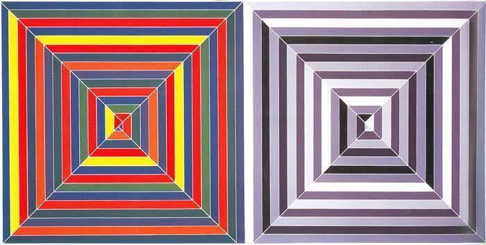 Frank Stella Jasper’s Dilemma, 1962 Collection of Irma and Norman Braman, Miami Beach. © 2015 Frank Stella/Artists Rights Society (ARS), New York