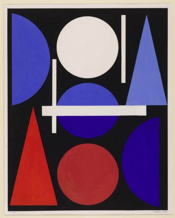 Auguste Herbin Nude, 1960