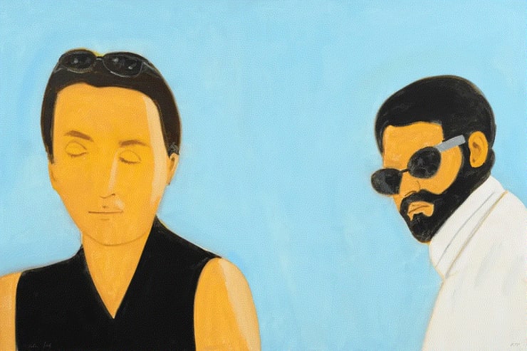 Alex Katz WHITE LOTUS 2, 2023 Archival pigment ink on Innova Etching Cotton Rag 315 gsm fine art paper 32 x 48 in 81.3 x 121.9 cm Available at VFA