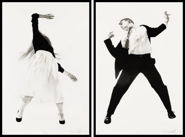 Robert Longo UNTITLED, 1990 Three Color Lithograph on Arches Paper 40 x 26 ins 101.6 x 66.04 cm Available at VFA