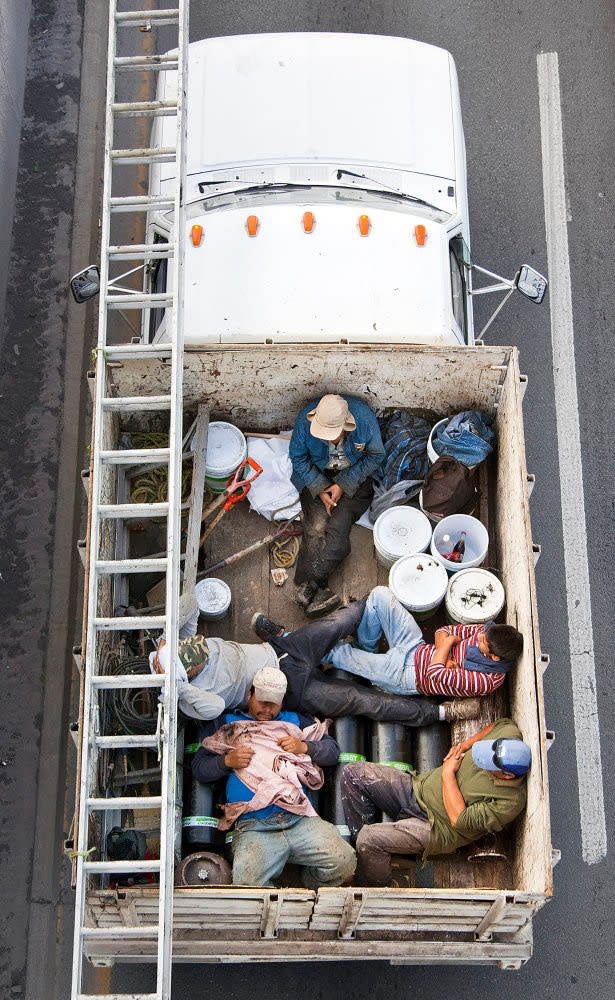 Alejandro Cartagena Car Poolers #53, 2011-2012 Signed, Numbered, and Dated on the COA Archival Pigment Print on Paper 20 x 12 1/4 in 50.8 x 31.1 cm Edition 6/10 plus 2 APs