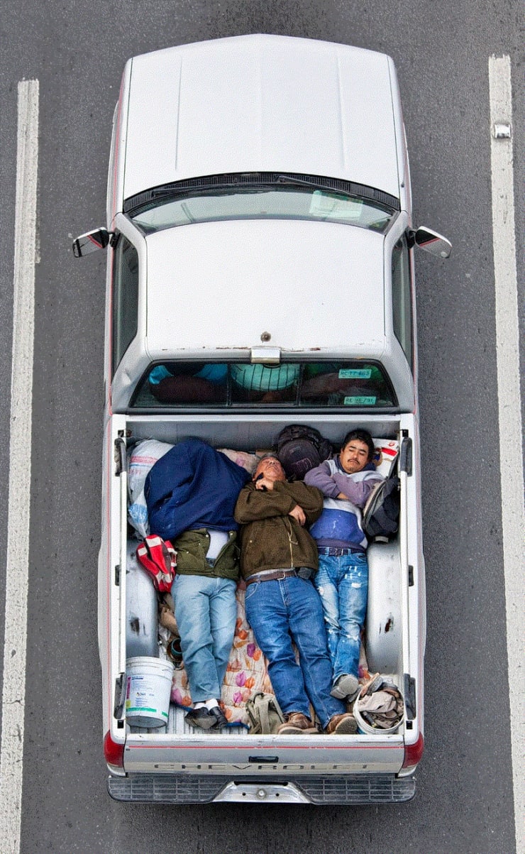 Alejandro Cartagena CAR POOLERS #60, 2011-2012 Archival Pigment Print on Paper 20 x 12 1/4 in 50.8 x 31.25 cm Edition 5/10 plus 2 APs Available at VFA