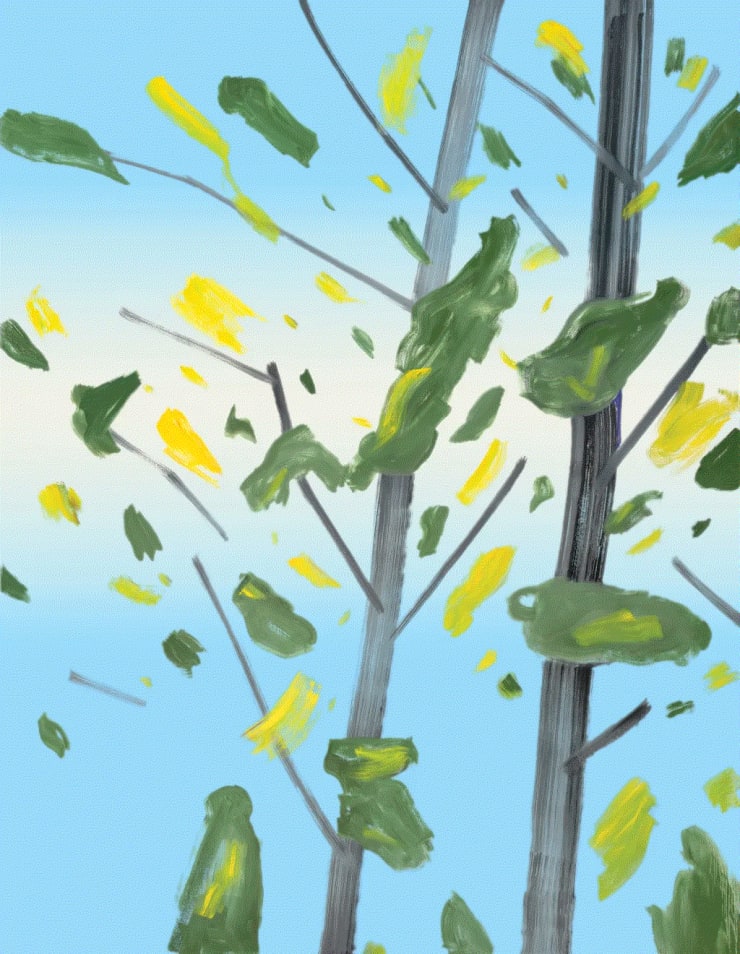 Alex Katz SUMMER, 2024 Archival pigment on innova Etching cotton rag 315 gsm paper 54 x 42 in 137.2 x 106.7 cm Edition of 60 Available at VFA