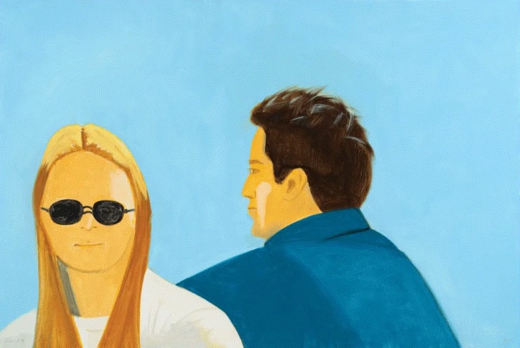 Alex Katz WHITE LOTUS 10, 2023 Archival pigment ink on Innova Etching Cotton Rag 315 gsm fine art paper 32 x 48 in 81.3 x 121.9 cm Available at VFA