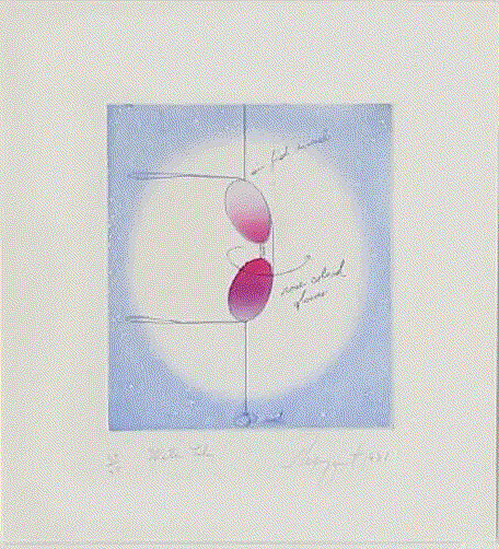 James Rosenquist WATER LILY, 1981 Etching/aquatint 19 1/2 x 13 2/8 ins 49.53 x 33.66 cm Available at VFA