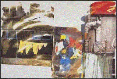 Robert Rauschenberg SOURCE, 1996 Screenprint 47 5/8 x 70 2/8 ins 121.28 x 178.44 cm Available at VFA