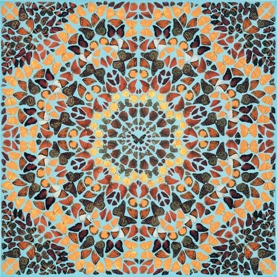 Damien Hirst PARDON, 2012 Screenprint in colors with glaze on Somerset wove paper 36 x 36 in 91.4 x 91.4 cm 14/25 Available at VFA