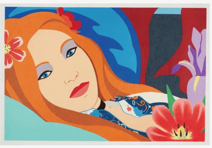 Tom Wesselmann LULU, 1982 lithograph in colors 22 x 30 in Edition of 250 Available at VFA
