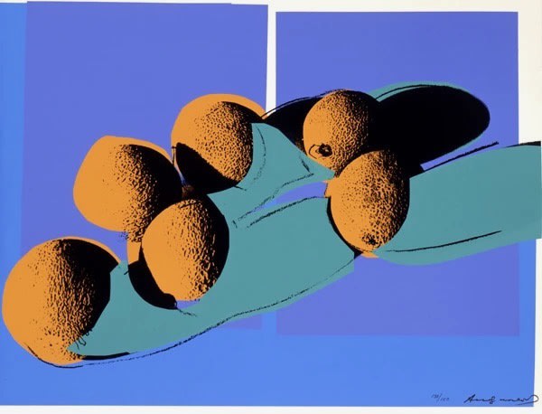 Andy Warhol CANTALOUPES FROM SPACE FRUIT, 1979 Screenprint on Lenox Museum Board 30 x 40 ins 76.2 x 101.6 cm 149/150 Available at VFA