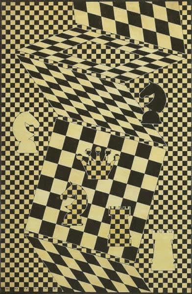 Victor Vasarely L’Echequier (The Chess Board), 1935