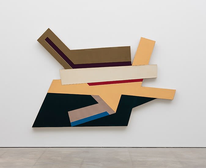 Frank Stella Odlesk l, 1971 From the Polish Village Series
