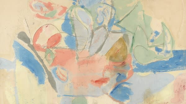 Helen Frankenthaler Mountains and Sea, 1952