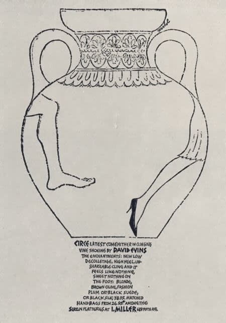Andy Warhol for David Evins & I.Miller, 1969