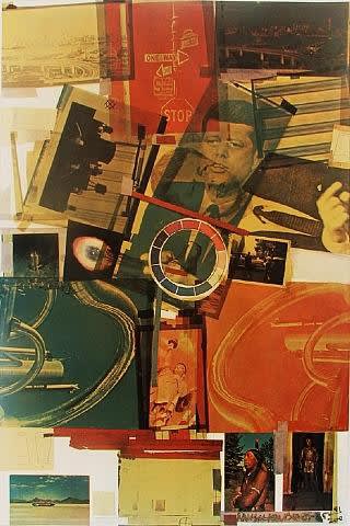 Robert Rauschenberg CORE (Congress of Racial Equality), 1965 Offset lithograph with screenprint and varnish 36 X 24 in., Edition of 200