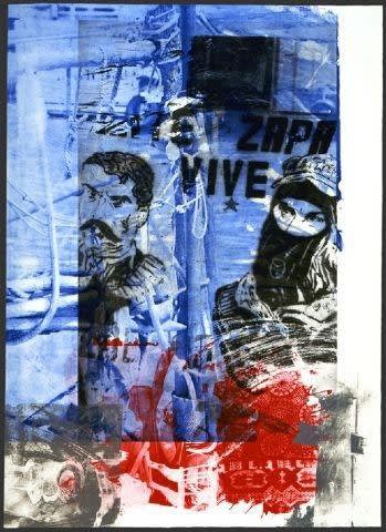 Robert Rauschenberg Epic – (from Ground Rules), 1997 Photogravure, etching and aquatint, 56 X 40-1/2 in., Edition of 44