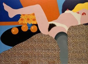 Tom Wesselmann Great American Nude #92, 1967 Liquitex and assemblage on panel, 48 x 66 inches