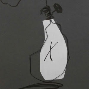 Claes Oldenburg Hard Times Bulb – Night, 1995 Unique Mixed Media – Lithograph w/ chine colle and powder coated coat hanger 31.5 X 24 in. One of 27 unique works