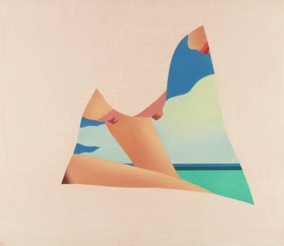 Tom Wesselmann Seascape Dropout, 1982