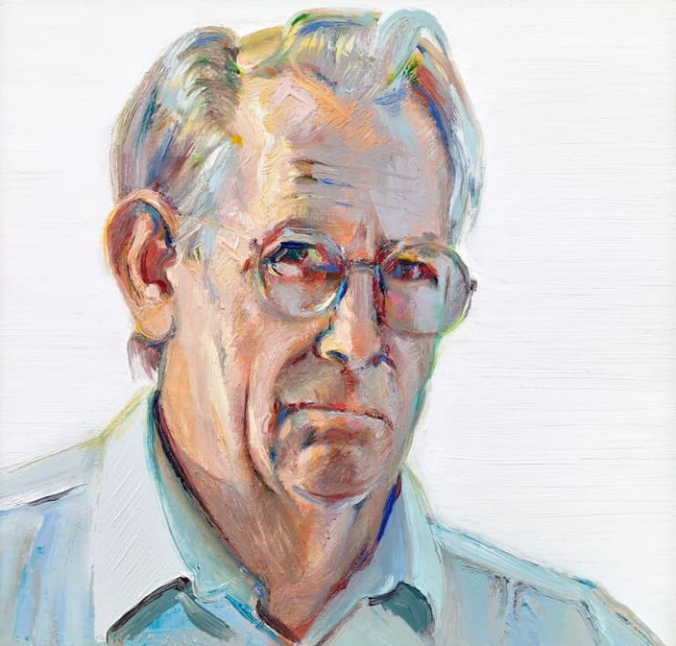 Wayne Thiebaud Self Portrait, 1989 Wayne Thiebaud Oil on board, 11 1/2 x 12 in.