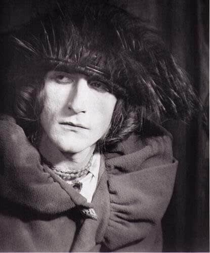 Man Ray portrait of Marcel Duchamp as Rose Selavy.1921