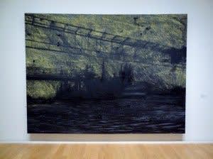 Donald Sultan Dead Plant November 1, 1988 – 1988 Tar and latex paint on canvas 108 1/8 x 144 1/4 inches
