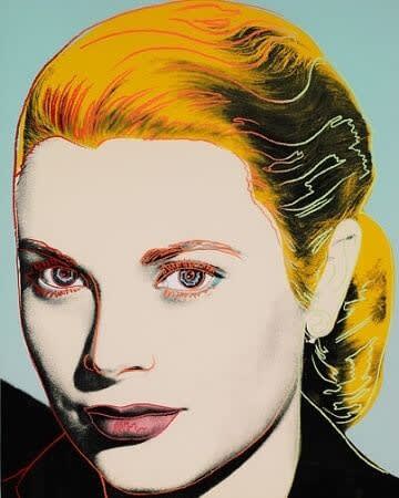 Andy Warhol Grace Kelly, 1984 Screenprint 40h X 32w in. Edition of 225