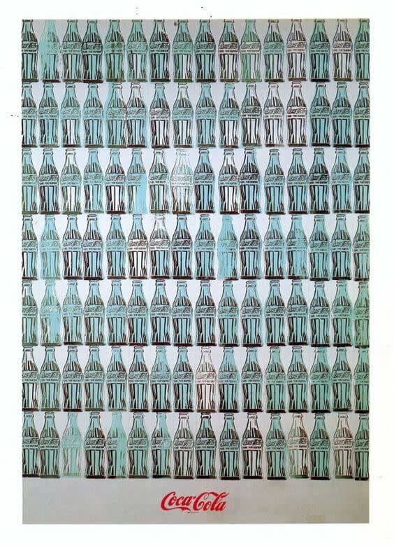 Green Coca Cola Bottles, 1962. Whitney Museum Collection.