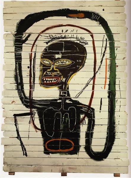 Jean-Michel Basquiat Flexible. 2016 24 color screenprint 60.25 x 45.5 inches /85 For sale at VFA