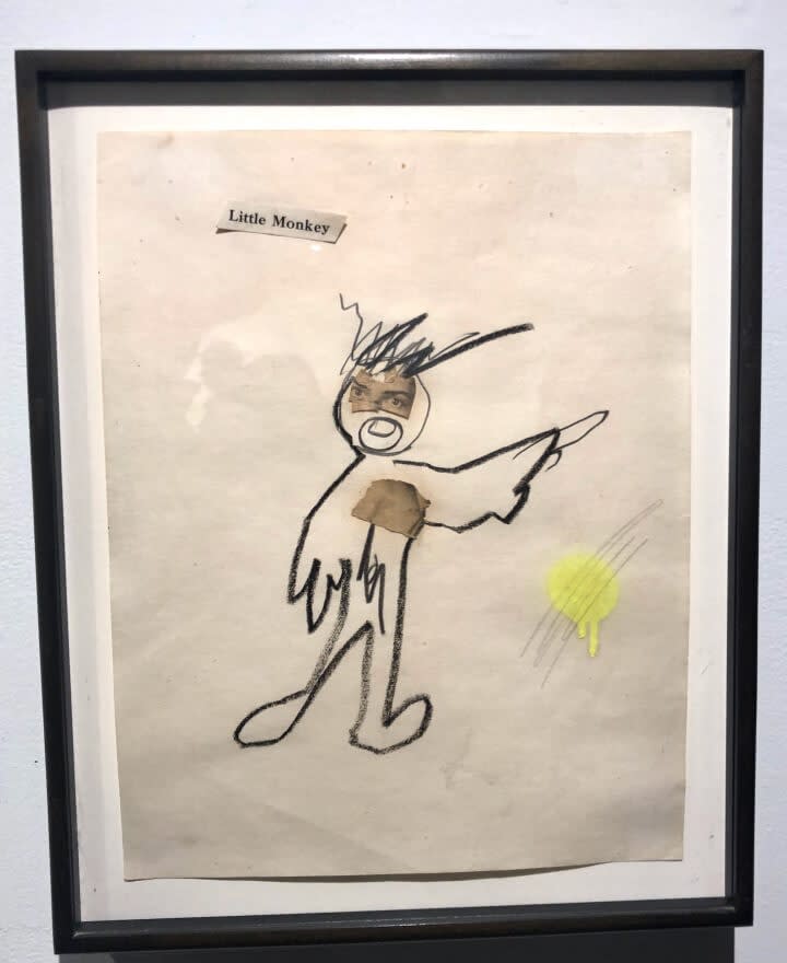 Jean-Michel Basquiat Little Monkey. 1979 Jane Diaz Collection