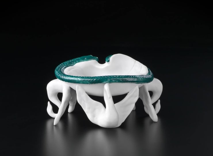 Salvador Dali Swan/Elephant Ashtray made for Air India, 1962